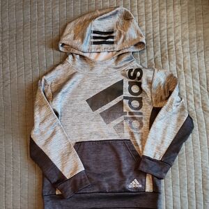Adidas Two-Tone Gray Hoodie